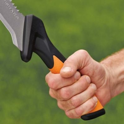 8. Fiskars 1051233 Hacksaw Hand Saw 23 cm Black, Orange, Silver