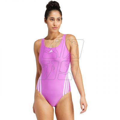 2. adidas 3 Stripes Swimsuit W IY9723