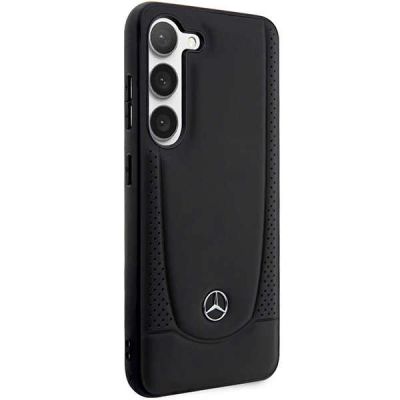 4. Mercedes Leather Urban case for Samsung Galaxy S23 FE - black