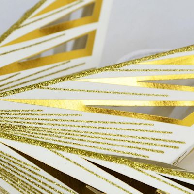 5. DECORATIVE HANGING PAPER STAR FSC 18x75CM WHITE 9 ARMS MICA