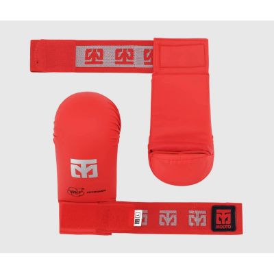 6. Karate gloves - Mitts 2 RED WKF | MOOTO