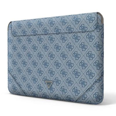 2. Guess 4G Uptown Triangle Logo case for 13-14" laptop - blue