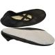 3. BLACK BALLET SHOES WITH ELASTIC STRAP SIZE 36