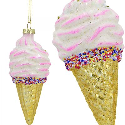 5. GLASS BALL MAT ICE CREAM MICA