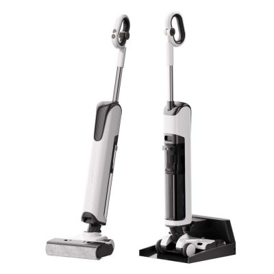 5. UWANT D100 17000Pa Upright Vacuum Cleaner with Mopping Function and Charging Station - White
