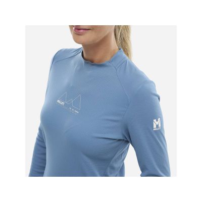 3. MILLET Kamet Ts Ls W women's t-shirt blue