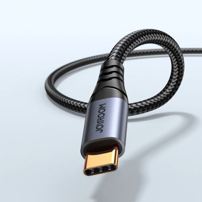 9. Joyroom Audio Transfer Series SY-A07 Mini Jack 3.5mm/USB-C Cable 1.2m - Black
