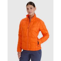 Women's down trekking jacket with Primaloft Silver filling 4F 4FWSS25TDJAF531-70S