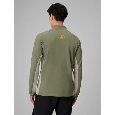 2. Men's regular trekking sweatshirt without hood 4F 4FRSS26TFSWM0984-44S