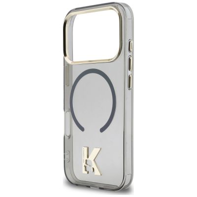 6. Karl Lagerfeld IML K Head Logo MagSafe Case for iPhone 17 Pro Max - Black