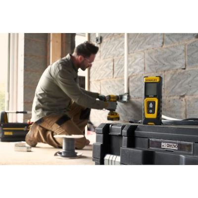 7. Stanley STHT77100-0 Laser Rangefinder Black, Yellow 30 m
