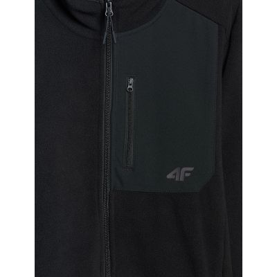 2. Men’s Regular-Fit Fleece with Stand-Up Collar 4F 4FWAW25TFLEM414-20S