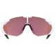 4. Uvex Pace Perform S CV Multisports Glasses Unisex Half-Rim White