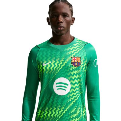 3. Nike FC Barcelona Stadium Goalkeeper2026/27 Men's Jersey Green II1997 324