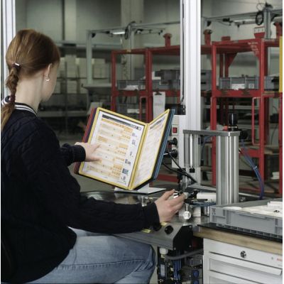 6. Durable VARIO rotary binder Desk Portrait A4