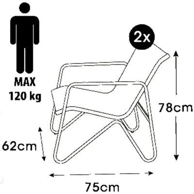10. 5-PIECE GARDEN FURNITURE SET MILAN
