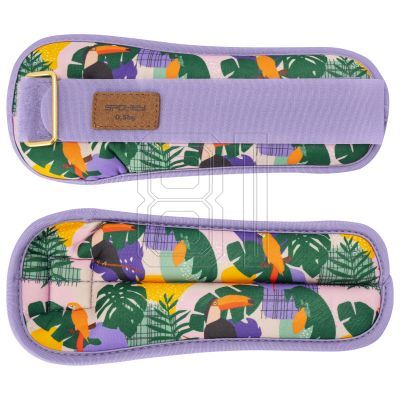 4. Spokey HOME JUNGLE ankle and wrist weights 2x 0.5 kg