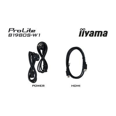 9. iiyama ProLite B1980S-W1 computer monitor 48.3 cm (19") 1280 x 1024 px SVGA LED White