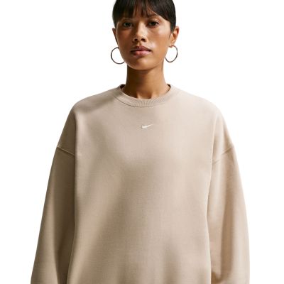 3. Women's Nike Studio Fleece Cream Sweatshirt IM8082 236