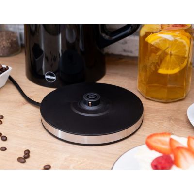 24. ELDOM CORDLESS KETTLE WITH TEMPERATURE CONTROL C540 JETTY 1.7 L 2200W BLACK