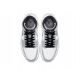5. Men's Air Jordan 1 Mid Light Smoke Grey Shoes - 554724-092