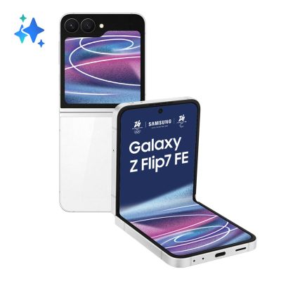 3. Samsung Galaxy Z Flip7 FE 17 cm (6.7") 5G 8 GB 128 GB 4000 mAh White