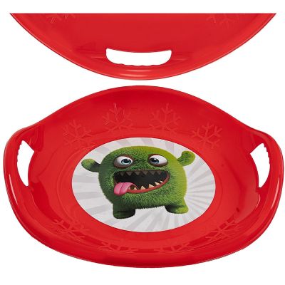 RED PROFILED UFO SNOW SAUCER R.M