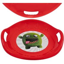 RED PROFILED UFO SNOW SAUCER R.M