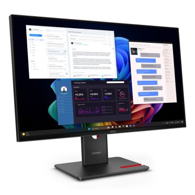44. Lenovo ThinkVision T27UD-40 Intrusion Protection Monitor (IPS), 27", 16:9, 60 Hz, 4 ms, 3840 x 2160 pixels, 350 cd/m2, HDMI Ports: 1, Eclipse, 36-month warranty