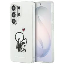 Karl Lagerfeld IML Karl&Choupette MagSafe Case for Samsung Galaxy S26 Ultra - Transparent