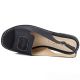 3. Women's black leather sandals S.Barski KV61-6076