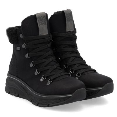 45. Waterproof insulated women's hiking boots in black Rieker 48034-00