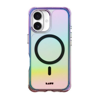 5. LAUT AERO HOLO mobile phone case 16 cm (6.3") Multicolor, Transparent