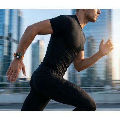15. Smartwatch Gravity Black Strap + Bracelet GT41-4