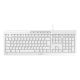 CHERRY STREAM Keyboard Office USB QWERTZ German White