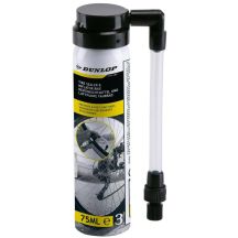 DUNLOP 75ML SEALING SPRAY FOR BICYCLE TUBE WITH UNIVERSAL VALVE