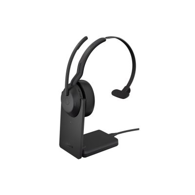 4. Jabra Evolve2 55 Headset Wireless Headband Office/Call Center Bluetooth Black