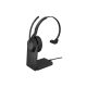 4. Jabra Evolve2 55 Headset Wireless Headband Office/Call Center Bluetooth Black