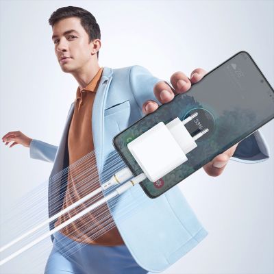 5. Dudao L25T USB-A - USB-C Silicone Cable 5A 1m - White