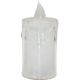 24. DECORATIVE CANDLE 3 PCS TRANSPARENT WARM WHITE 1 LED