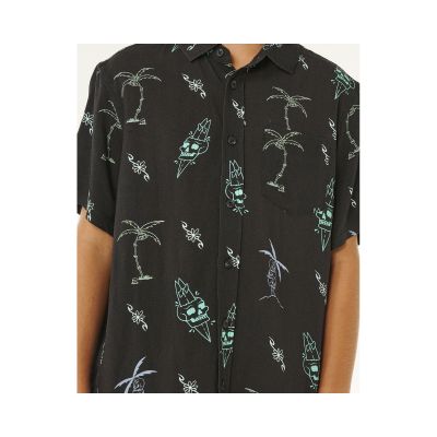 5. RIP CURL Eternal Shred Ss Shirt-Boy Black