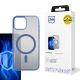 3mk Frosty MagCase Blue Case for Apple iPhone 14 Plus - Transparent