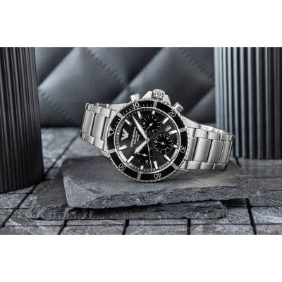 6. Men's Watch EMPORIO ARMANI World Explorer AR11739 + BOX