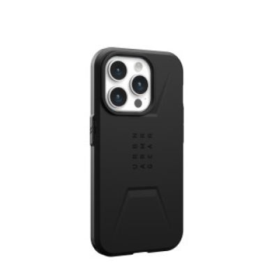 6. UAG Urban Armor Gear Civilian MagSafe Case for Apple iPhone 15 Pro, black