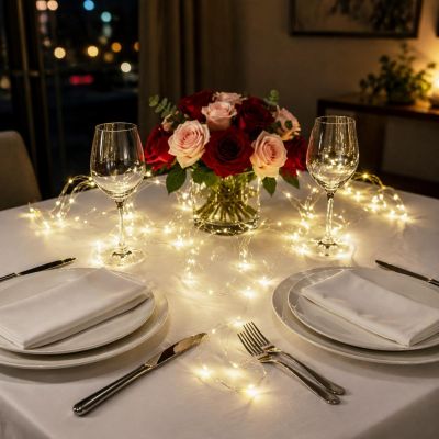 5. BATTERY-OPERATED WIRE LAMPS CASCADE 160 LED WARM WHITE TIMER