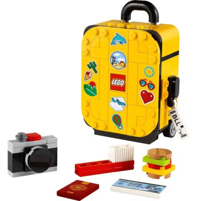 3. LEGO 40817 Yellow Travel Suitcase