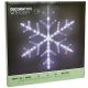 7. SNOWFLAKE DECORATIVE HANGING 40LED WHITE