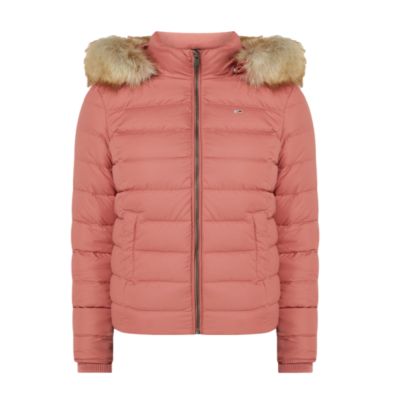 9. Tommy Jeans TJW Basic Hooded Down Jacket W DW0DW10506