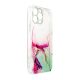 2. Marble Case for iPhone 12 Pro Max Gel Cover Mint Marble