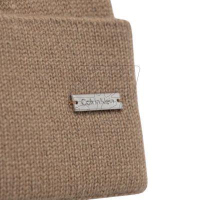 3. Calvin Klein Cashmere Beanie W K60K609973